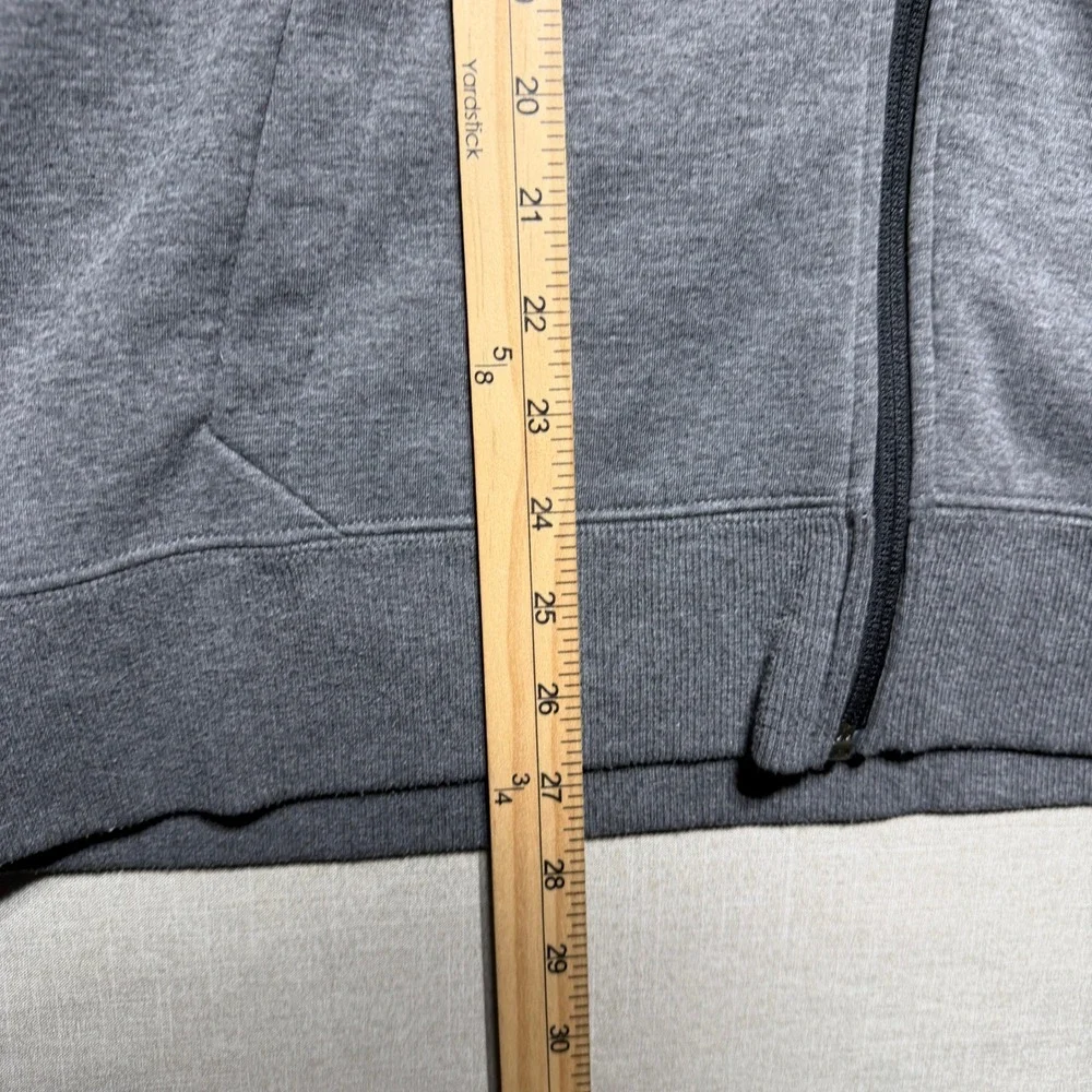 Microsoft Full Zip Hoodie Mens 2XL Gray LS Salesforce Tech Swag LQK00039